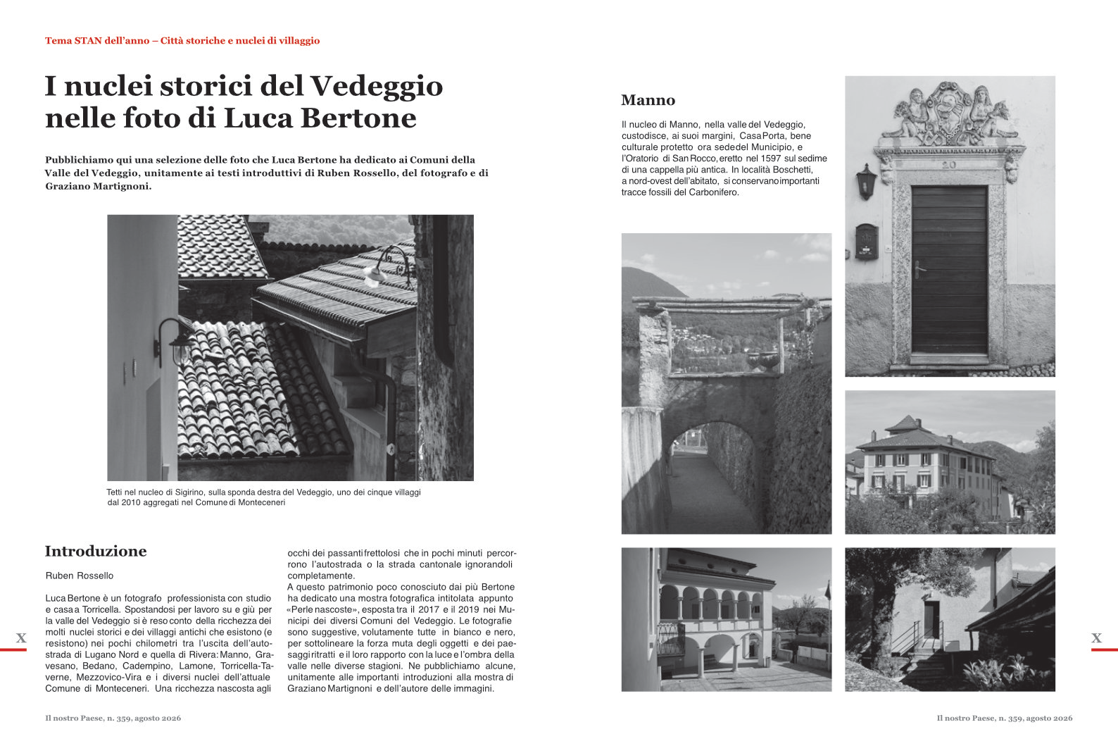 Perle Nascoste — Il nostro Paese n. 359 — Opening pages